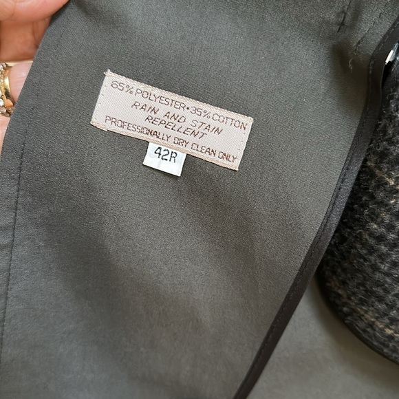 HART Schaffner & Marx Wool Lined Overcoat Sz42R - Picture 11 of 12